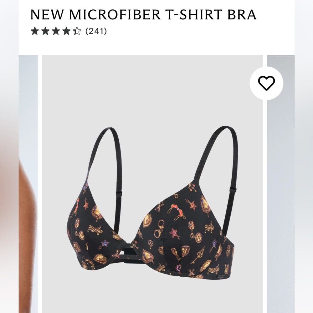 Savage X Fenty Microfiber T-Shirt Bra - Black